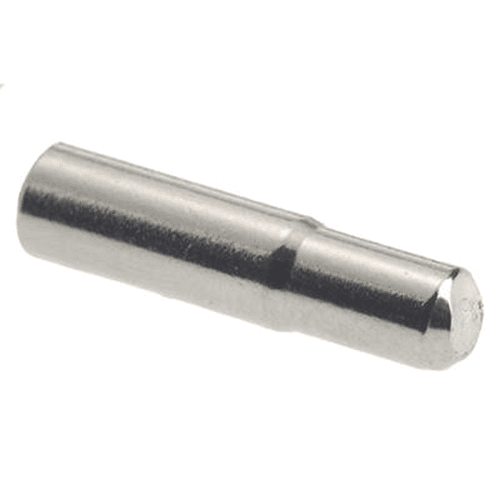 Straight Shelf Support with 5mm Peg, Nickel Plated