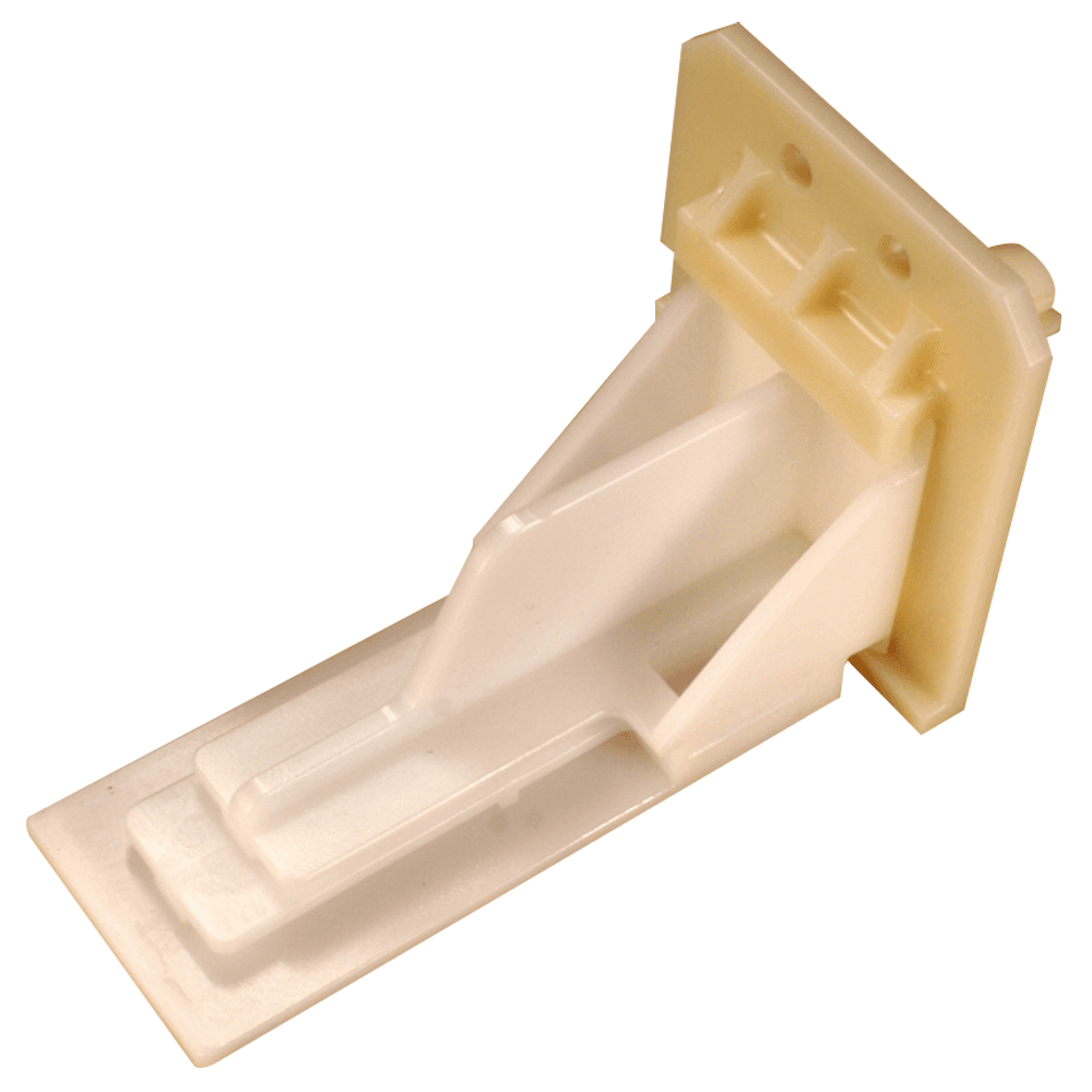 C-329-01 45mm - 49mm Right Adjustable Undermount Bracket, 10mm, Dowelled (400/Box)