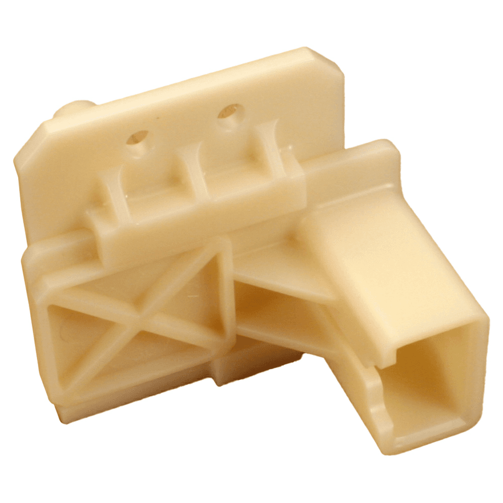 C-478 16mm - 32mm Left Adjustable Roller Undermount Bracket, 10mm, Dowelled (300/Box)