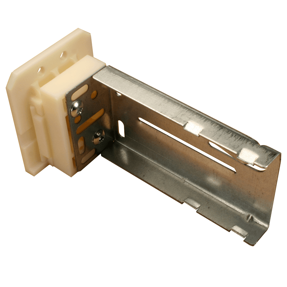 C-638-01 23mm - 55mm Right Adjustable Ball Bearing Bracket, 10mm, Dowelled (50/Box)