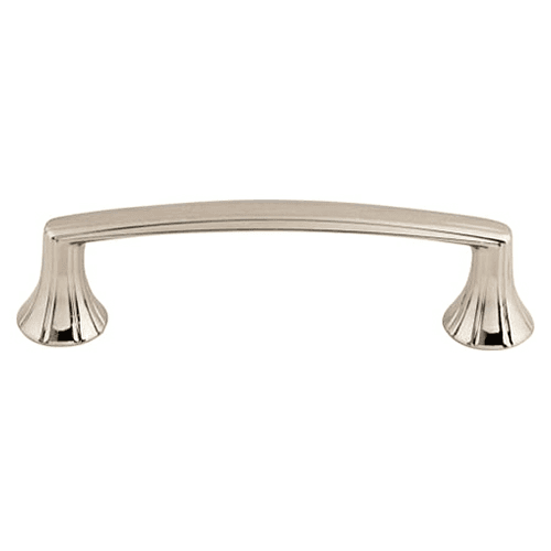 3-3/4" Asbury Rue Pull, Polished Nickel