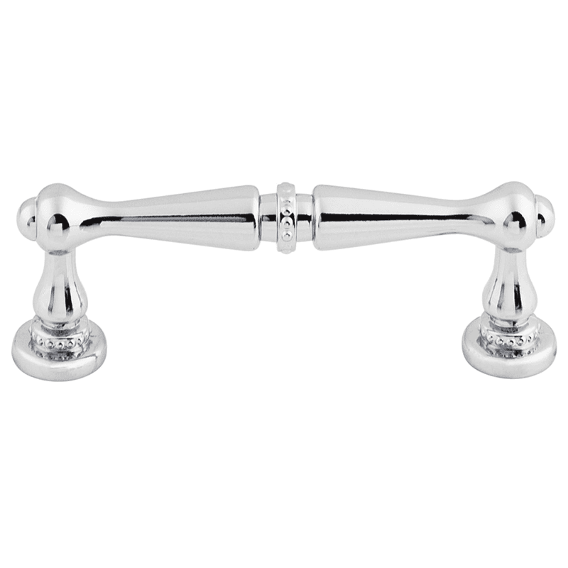 3" Edwardian Handle Pull, Polished Chrome