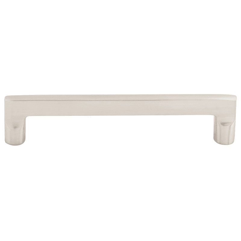 6" Aspen II Flat Sided Pull, Brushed Satin Nickel