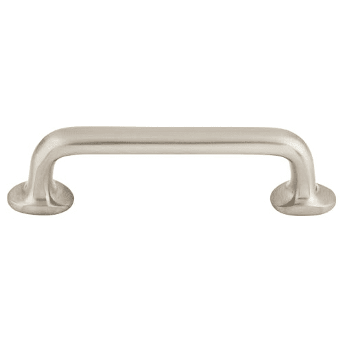 4" Aspen II Rounded Pull, Brushed Satin Nickel