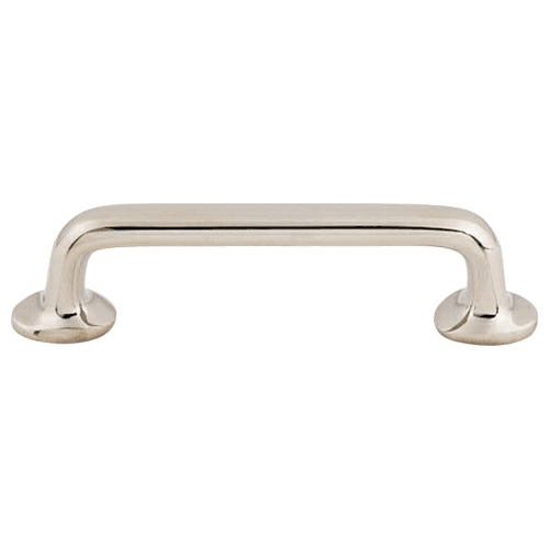 4" Aspen II Rounded Pull, Polished Nickel