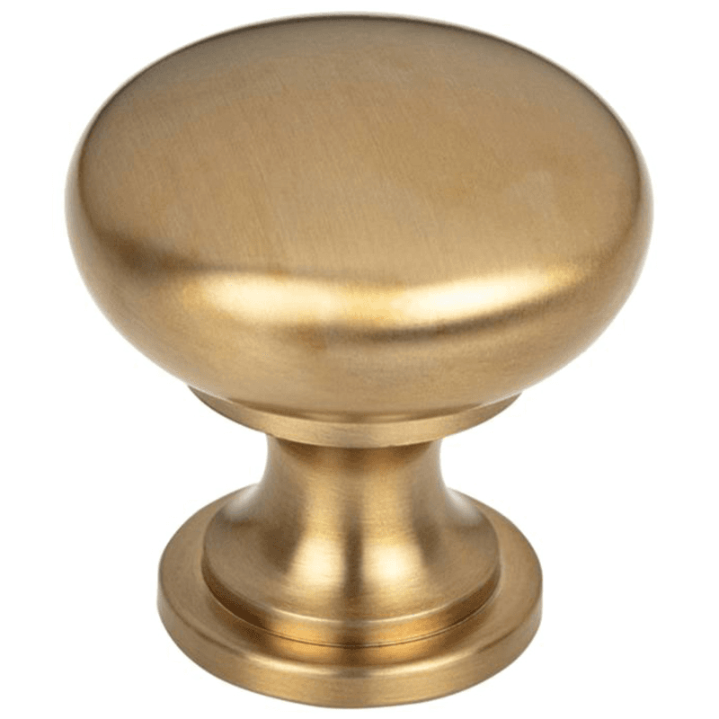 1-3/16" Nouveau Hollow Round Knob, Honey Bronze