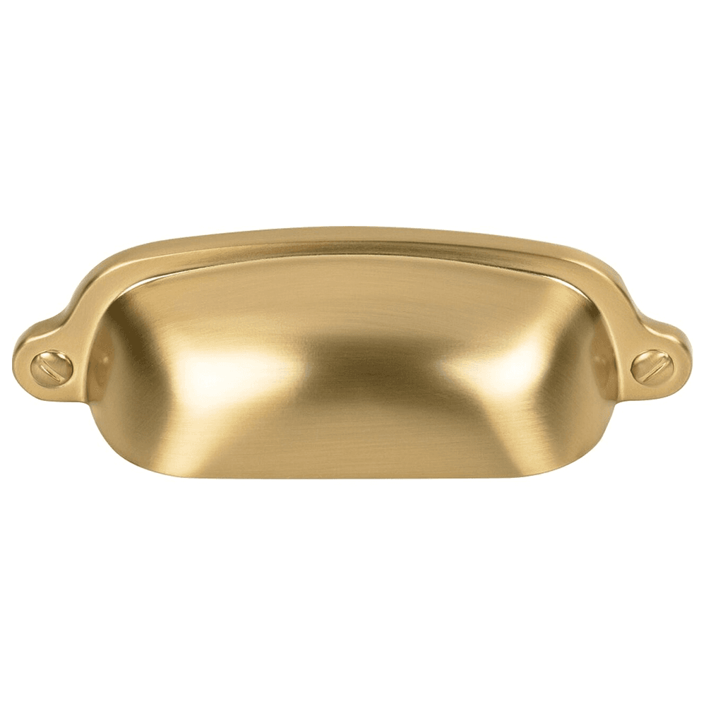 2-9/16" Dakota Charlotte Cup Pull, Honey Bronze