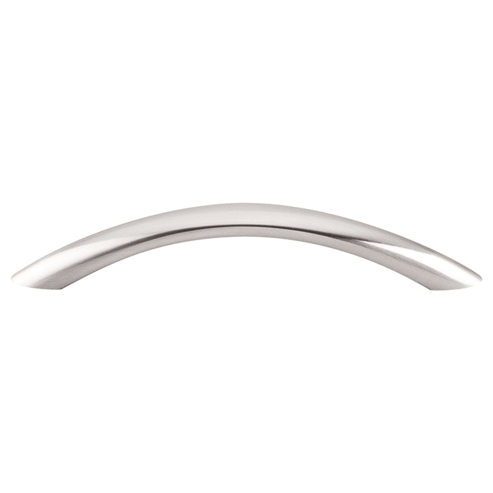 5-1/16" Nouveau Arch Pull, Brushed Satin Nickel, 6" Length