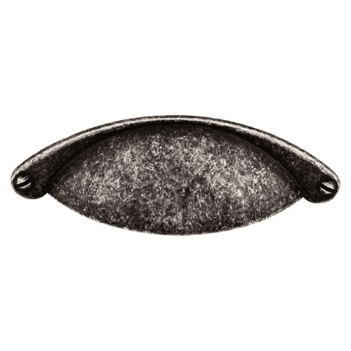 2-1/2" Somerset Arendal Cup Pull, Black Iron