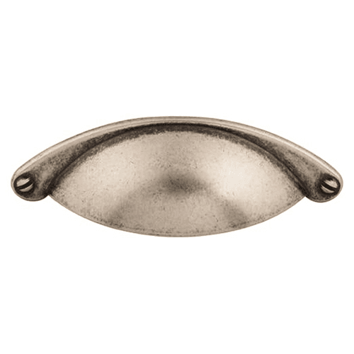2-1/2" Somerset Arendal Cup Pull, Pewter Antique