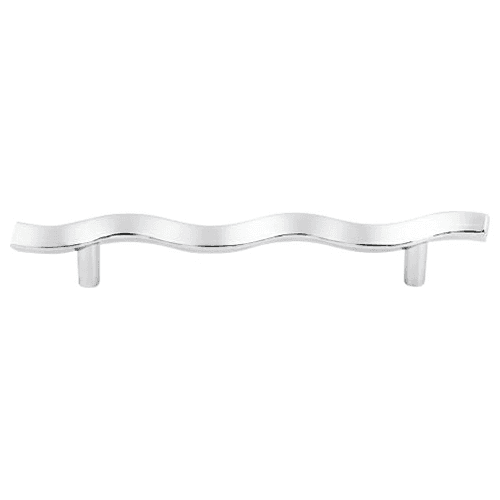 5-1/16" Nouveau Wave Pull, Polished Chrome