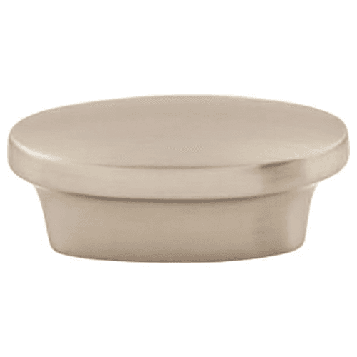 5/8" Nouveau Oval Pull, Brushed Satin Nickel