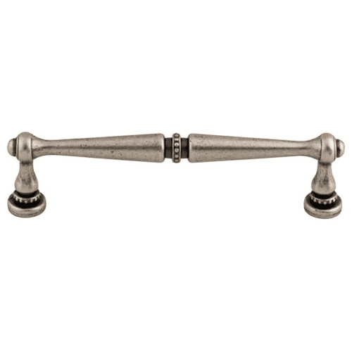 5" Edwardian Handle Pull, Pewter Antique