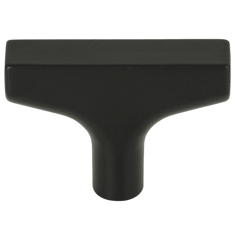 2" Grace™ Riverside T-Handle Knob, Flat Black