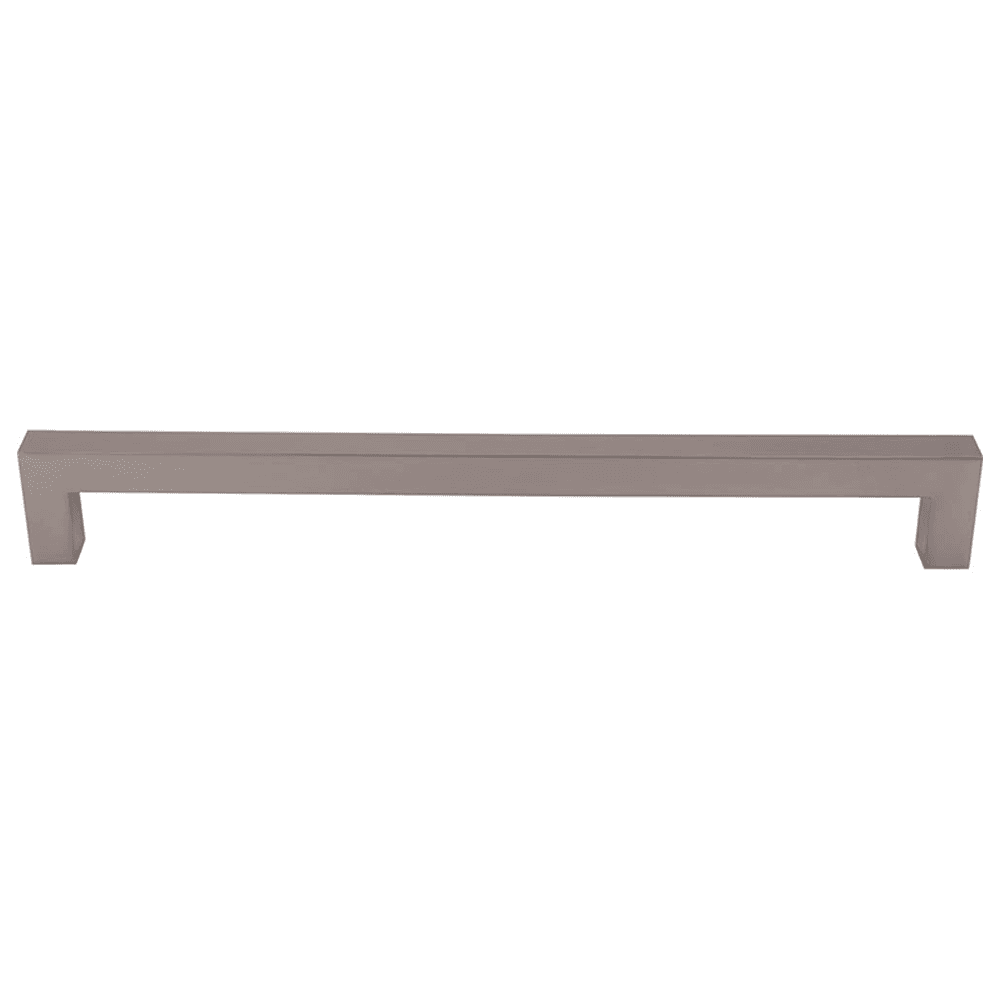 18" Nouveau Square Bar Appliance Pull, Ash Gray