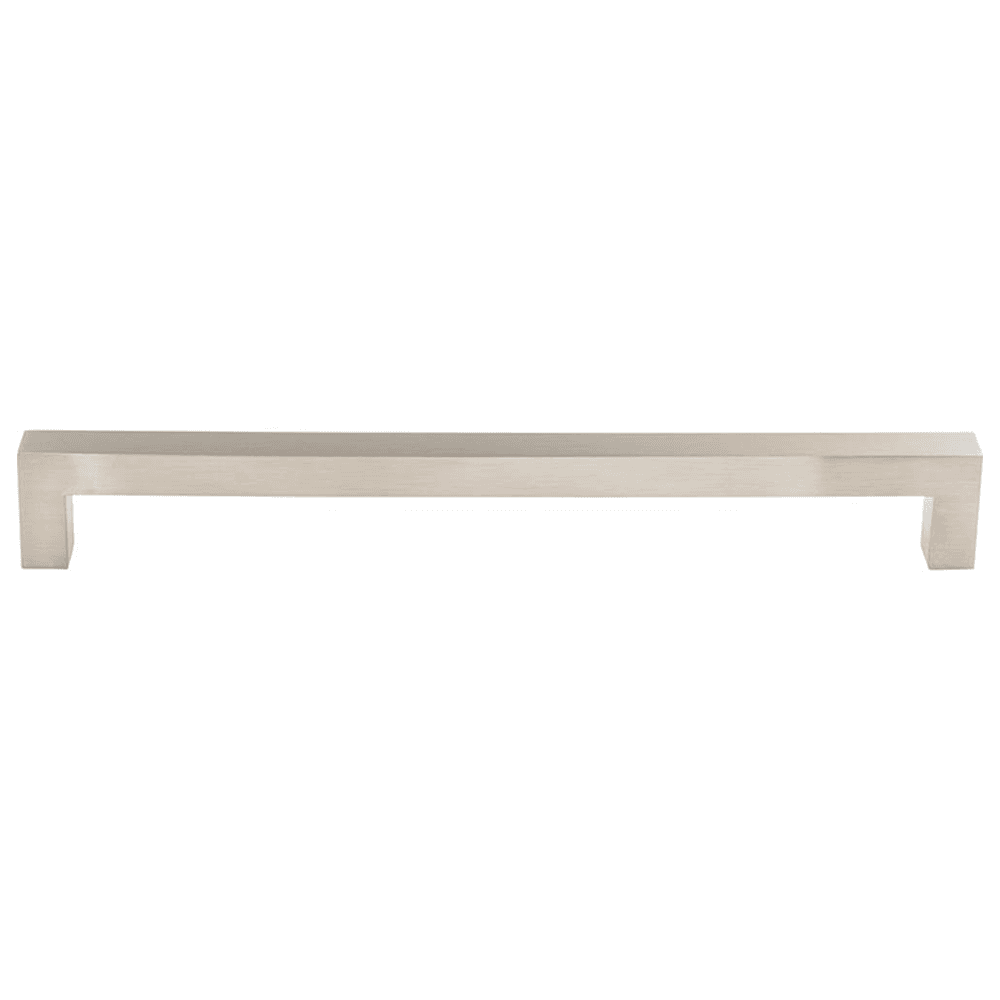 18" Nouveau Square Bar Appliance Pull, Brushed Satin Nickel