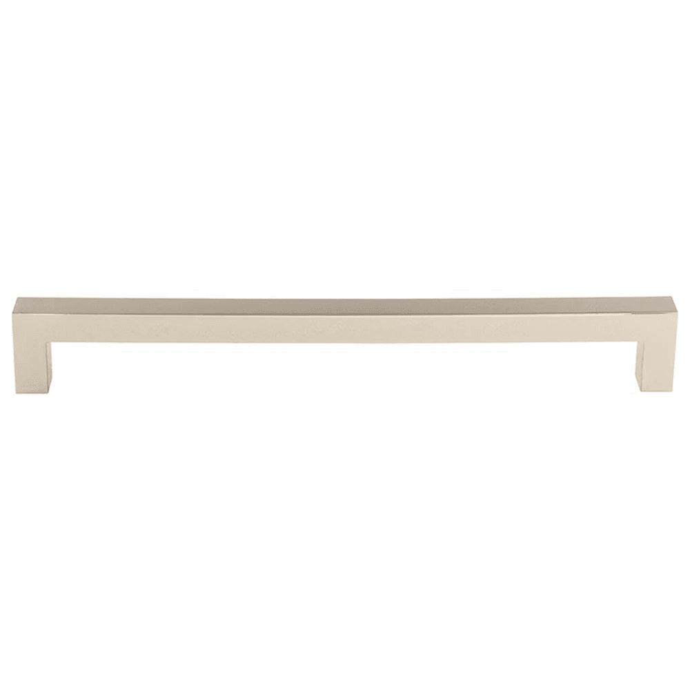 18" Nouveau Square Bar Appliance Pull, Polished Nickel
