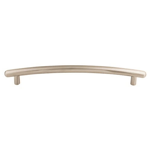12" Curved Appliance Pull, Brushed Satin Nickel