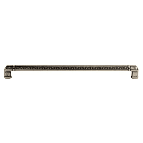 12" Tower Bridge Pull, Pewter Antique