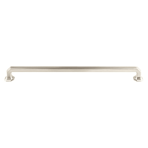 12" Chareau Emerald Pull, Brushed Satin Nickel