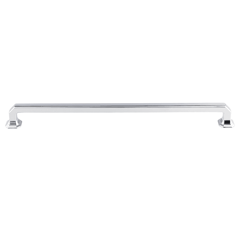 12" Chareau Emerald Pull, Polished Chrome