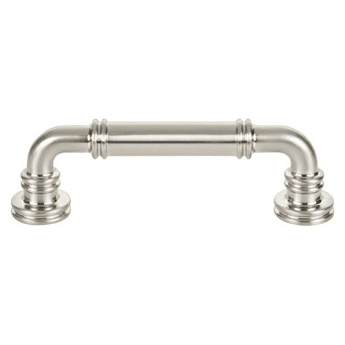 3-3/4" Morris Cranford Pull, Brushed Satin Nickel