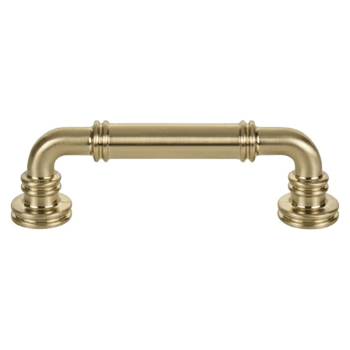 3-3/4" Morris Cranford Pull, Honey Bronze
