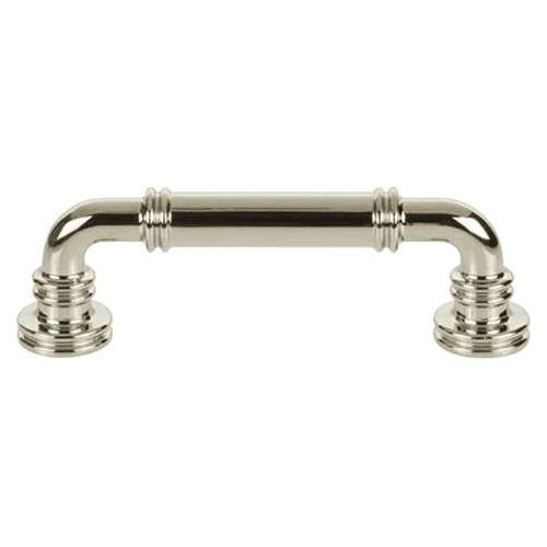 3-3/4" Morris Cranford Pull, Polished Nickel