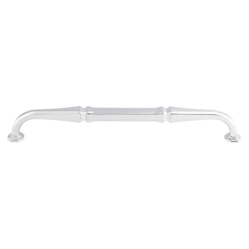 12" Chareau Chalet Appliance Pull, Polished Chrome