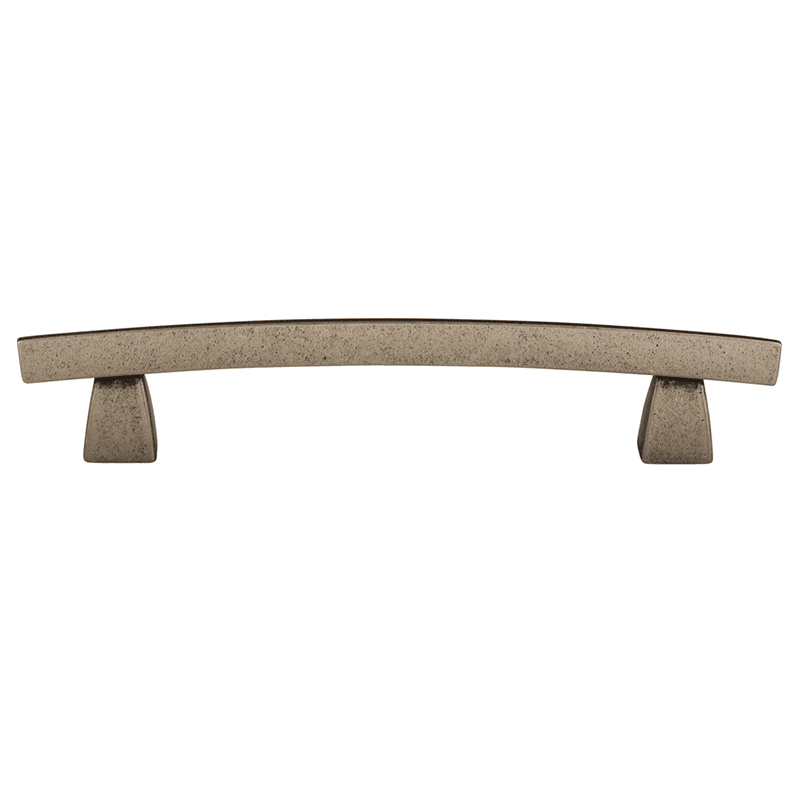 5" Sanctuary Arched Pull, Pewter Antique