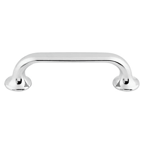3-3/4" Mercer Oculus Oval Pull, Polished Chrome