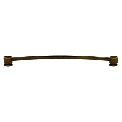12" Sanctuary Oval Thin Pull, German Bronze