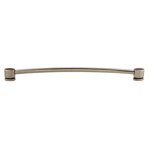 12" Sanctuary Oval Thin Pull, Pewter Antique