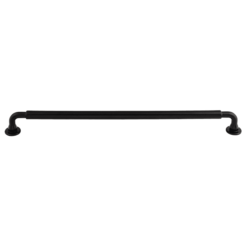 12" Serene Lily Pull, Flat Black