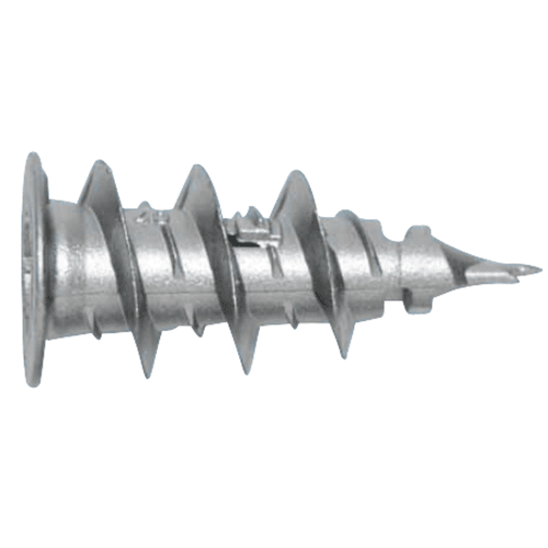 33mm Drywall Anchor, Metal, Box of 200