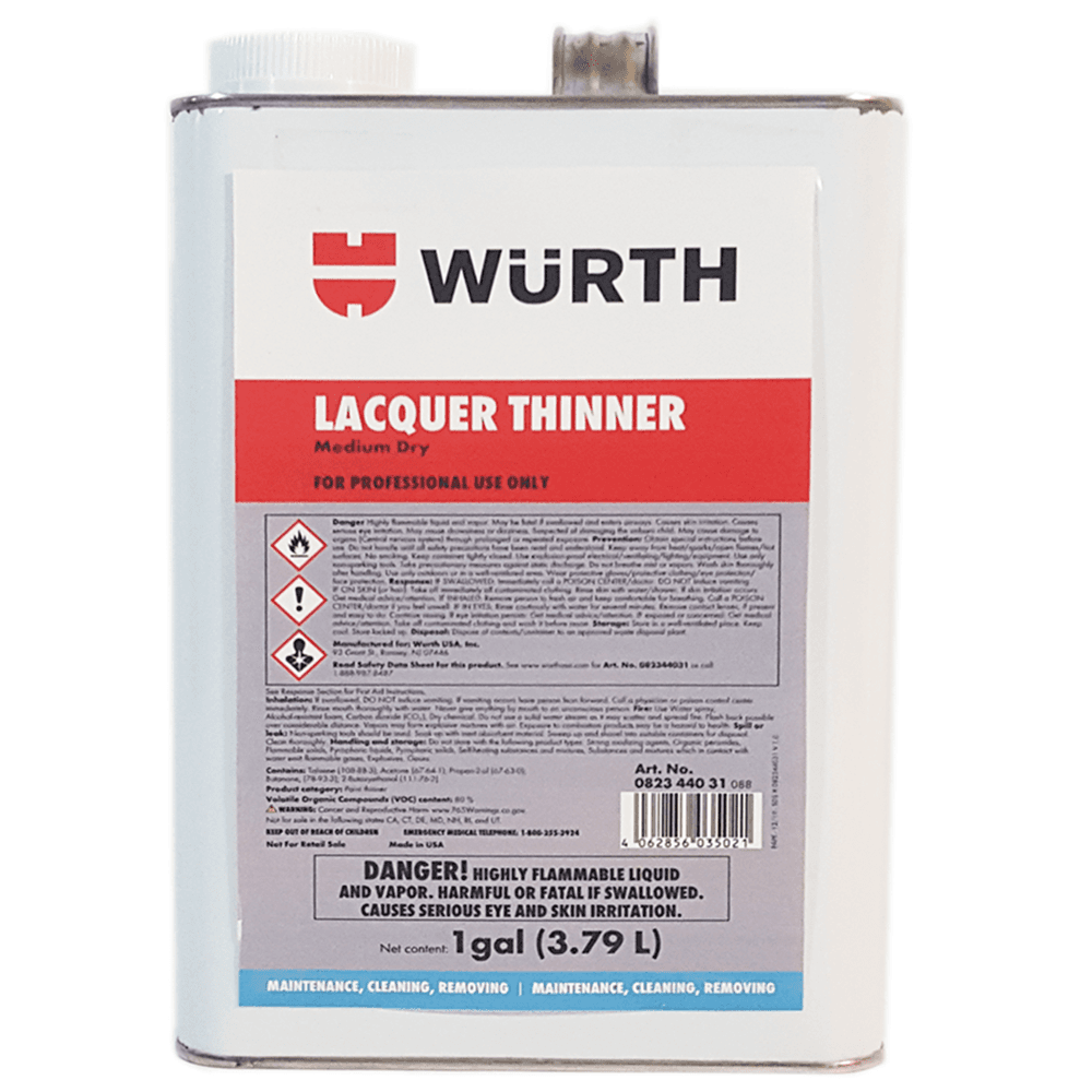 Medium Dry Lacquer Thinner, 1 Gallon