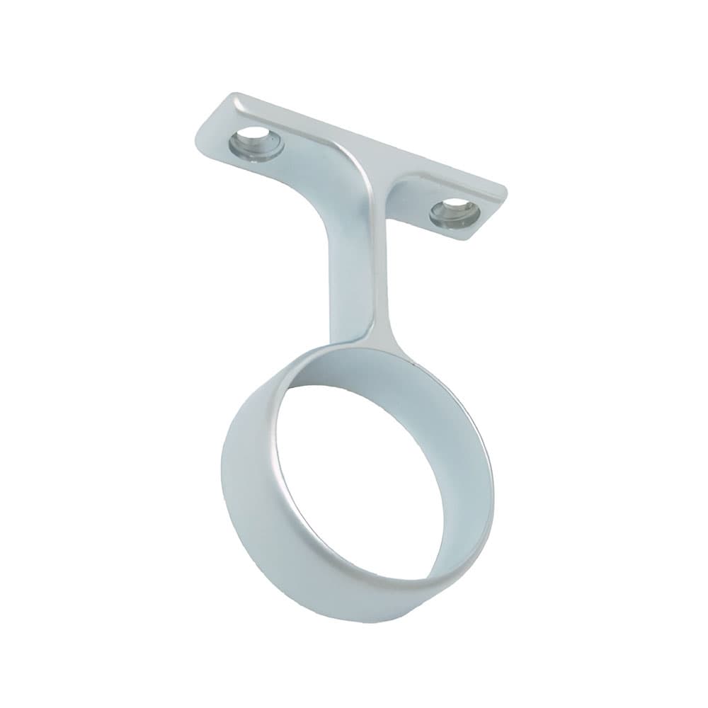 Center Support for 1-5/16" Aluminum Closet Rod, Dull Chrome Finish