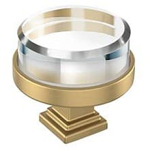 1-1/2" Glacio Premium Round Cabinet Knob