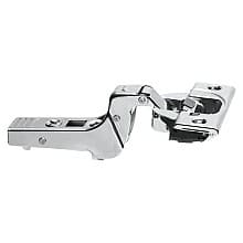 Clip Top 95° Opening Thick Door Hinge, 45mm Bore Pattern, Soft-Closing, Inset