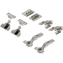 Aventos Wood Or Wide Aluminum Door Hardware Set For Large Overlay Face Frame