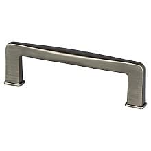3-3/4" Subtle Surge Handle Pull, Vintage Nickel