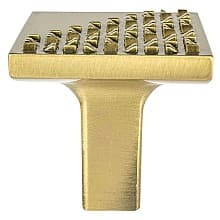 1-3/16" Roque Square Knob, Black Nickel