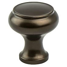 31mm Fort‚ Round Knob, Oil-Rubbed Bronze