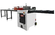 Cantek PCS14.18 Optional Infeed/Outfeed 10" Rollers Conveyor for 14-18 Saws 10'