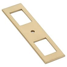 4" Modern Cabinet Backplate for Knob