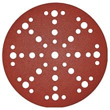6" Hook & Loop 48 Holes Abrasive Rubin 2 Multi-Jetstream II Sanding Disc, Aluminum Oxide on Paper (50/Box)