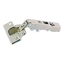 125° Opening Intermat Hinge Self-Closing, Overlay, Pressing-In Nickel-Plated (200/Box)