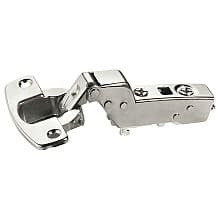Sensys 8645i 110˚ Opening Face Frame Hinge with Integrated Silent System, 45mm Boring Pattern, Self-Closing, Inset