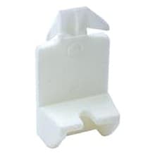 340 Series Locking Shelf Support Pin, White Finish