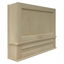 36" x 24" Estate Canopy Range Hood with Broan Liner, Maple